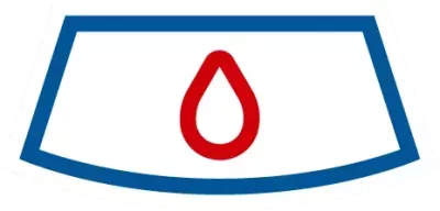 A logo of the rain repellant treatment